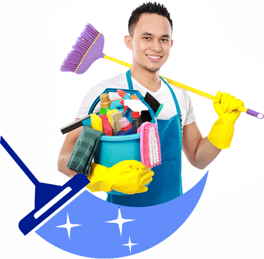 Specialist with all tools for End of Lease Cleaning in Brisbane